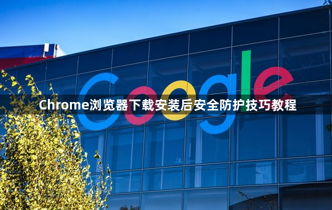 Chrome浏览器下载安装后安全防护技巧教程1