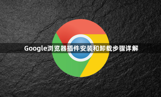 Google浏览器插件安装和卸载步骤详解1