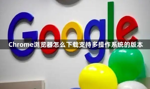 Chrome浏览器怎么下载支持多操作系统的版本1