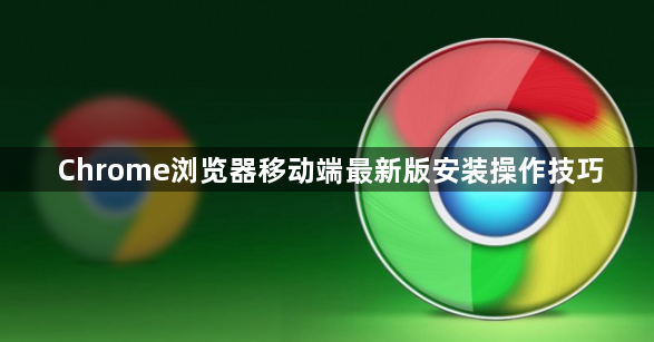 Chrome浏览器移动端最新版安装操作技巧1
