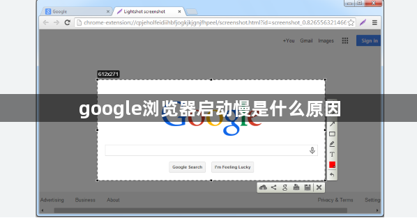 google浏览器启动慢是什么原因1