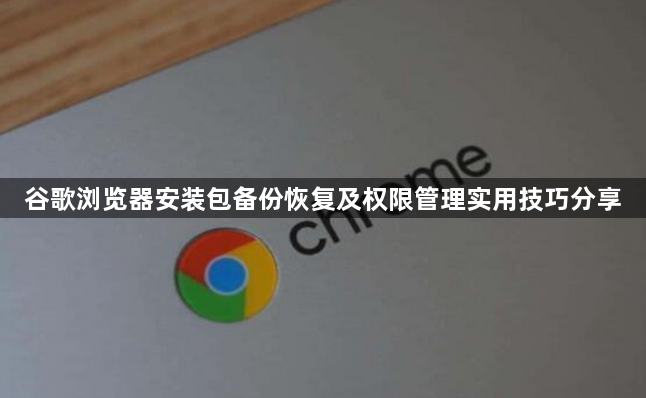 谷歌浏览器安装包备份恢复及权限管理实用技巧分享1