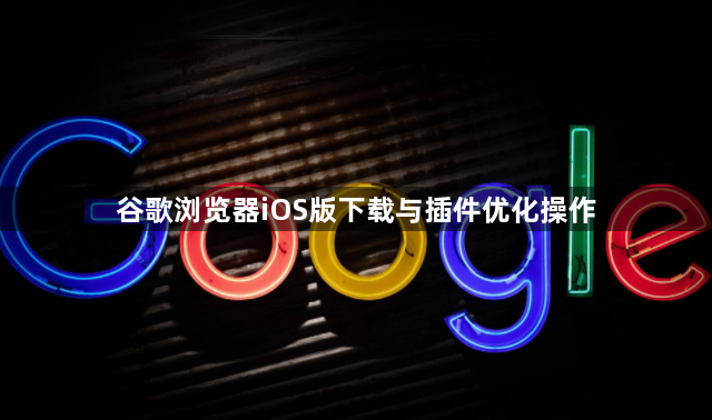 谷歌浏览器iOS版下载与插件优化操作1