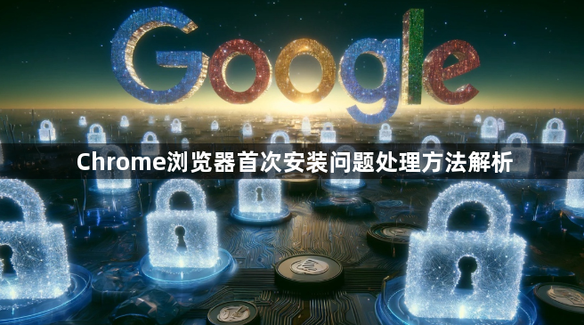 Chrome浏览器首次安装问题处理方法解析1