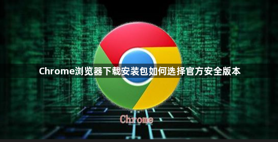 Chrome浏览器下载安装包如何选择官方安全版本1