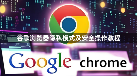 谷歌浏览器隐私模式及安全操作教程1