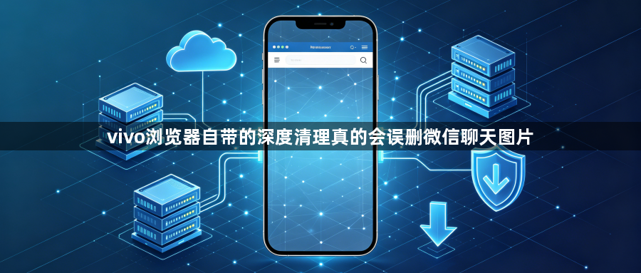 vivo浏览器自带的深度清理真的会误删微信聊天图片1