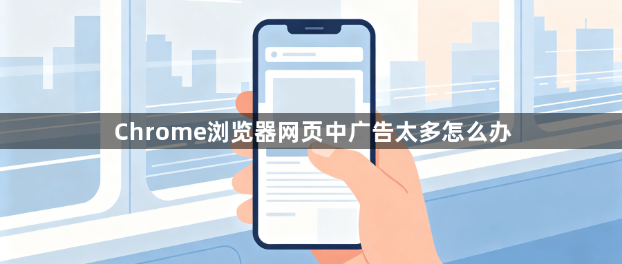 Chrome浏览器网页中广告太多怎么办1