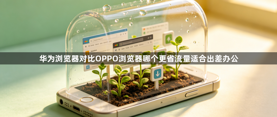 华为浏览器对比OPPO浏览器哪个更省流量适合出差办公1