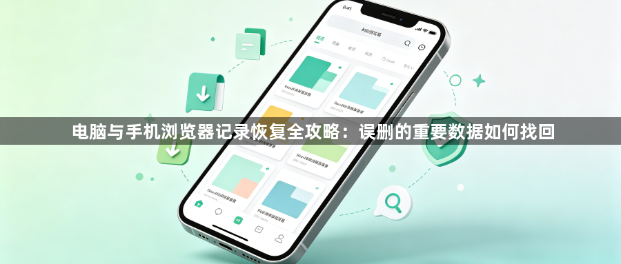 电脑与手机浏览器记录恢复全攻略：误删的重要数据如何找回1