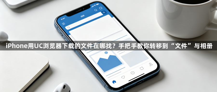 iPhone用UC浏览器下载的文件在哪找?手把手教你转移到“文件”与相册1