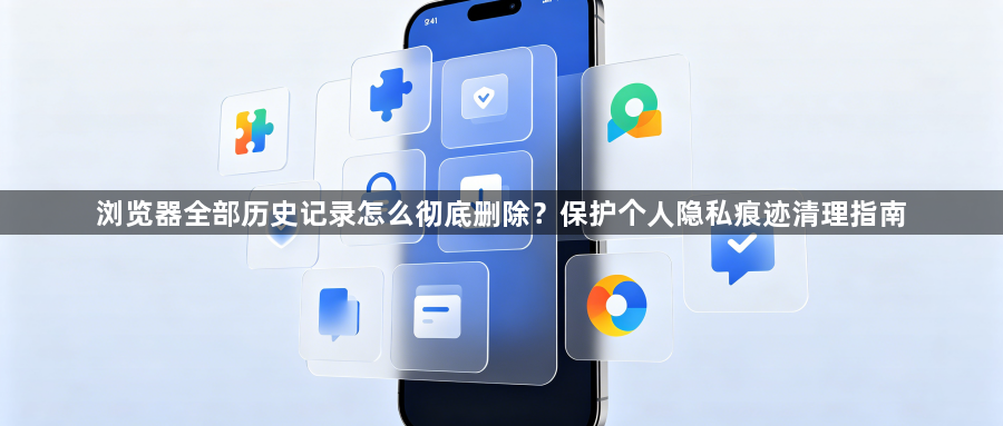 浏览器全部历史记录怎么彻底删除？保护个人隐私痕迹清理指南1