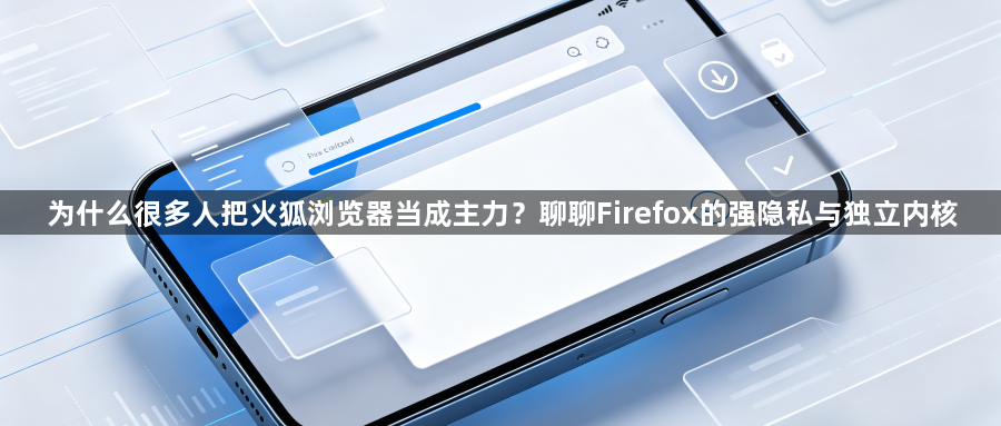 为什么很多人把火狐浏览器当成主力？聊聊Firefox的强隐私与独立内核1