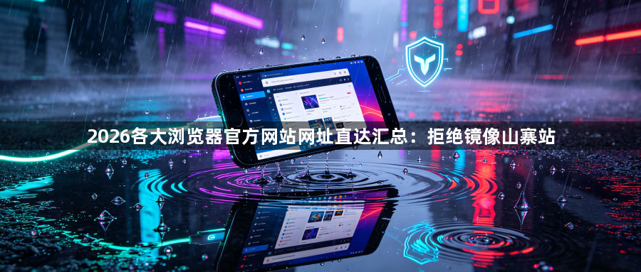 2026各大浏览器官方网站网址直达汇总:拒绝镜像山寨站1
