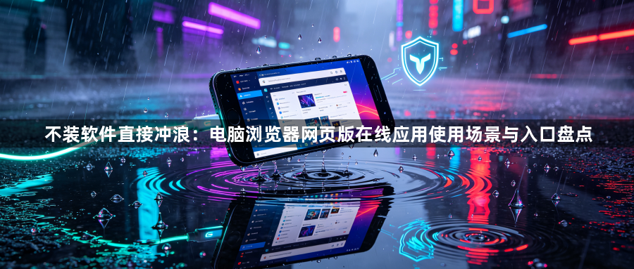 不装软件直接冲浪：电脑浏览器网页版在线应用使用场景与入口盘点1