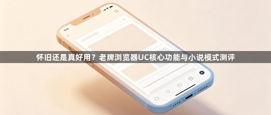 怀旧还是真好用？老牌浏览器UC核心功能与小说模式测评1